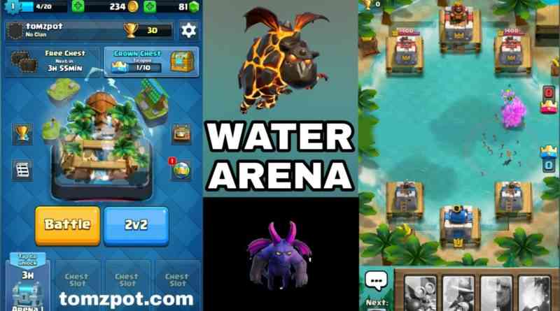 Clash Royale Private Server With Water Arena APK