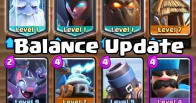 Balance Update January 2018 - Clash Royale