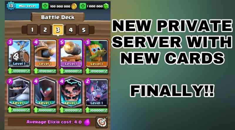 clash royale private server latest 1.9.7